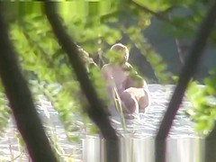 Russian Couple In Public Beach Fucking Caught Spycam