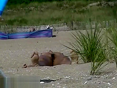 Nudist beach voyeur camera