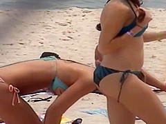 Group of Teens at the Beach