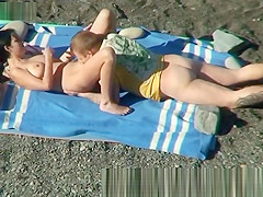 Russian Young Couple Fuck At Nude Beach Hidden Camera
