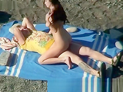 Russian Young Couple Fuck At Nude Beach Hidden Camera