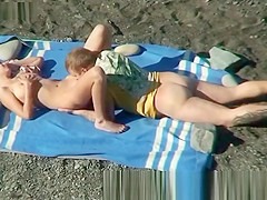 Russian Young Couple Fuck At Nude Beach Hidden Camera