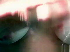 Girls Washed and Changing Clothes in Beach Cabin