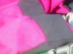 Topless Amateur Blonde - Voyeur Beach Video