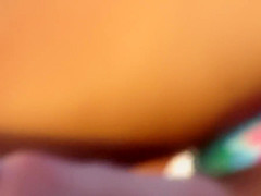 Close up on her tight bikini on the beach! killer ass teen!