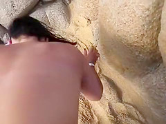 Nude on Public Beach Leads to Sex