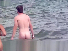 Sexy Nudist Naked Teen Hairy Pussy Lips Beach Voyeur