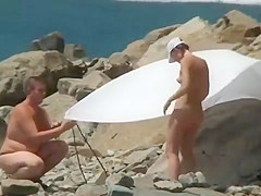 SPY CAM VOYEUR NUDIST COUPLES ON BEACH