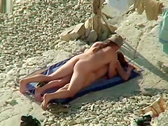 Couple Caught on Camera Having Sex on The Beach