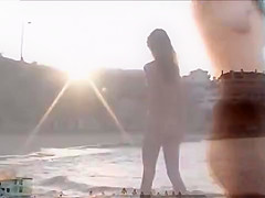 SUPER CUTE TEEN NAKED ON THE BEACH