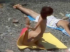 Hot Babes on Nudist Beach