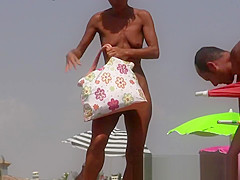 Nudist beach voyeur preys on hot women