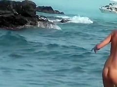 Nude beach voyeur