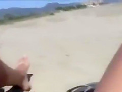 Flashing cock to cute teen Part 1