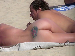 Nude beach horny couples Voyeur Video HD Spycam P 02