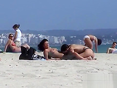 Lesbian sex at the Ballermann