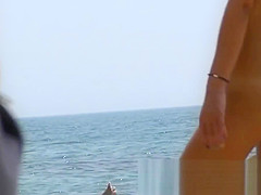 Some fun video we took in a nudist beach hidden cam