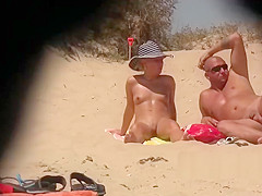 Big Tits MILFs and Grannies Voyeurs Beach Compilation