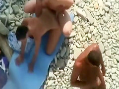 Nude beach sex compilation