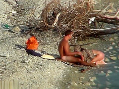 Hot Duo Enjoy Good Sex Time At Nudist Beach Spycam