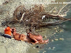 Hot Duo Enjoy Good Sex Time At Nudist Beach Spycam