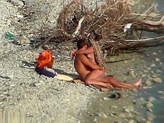 Hot Duo Enjoy Good Sex Time At Nudist Beach Spycam