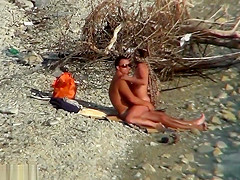 Hot Duo Enjoy Good Sex Time At Nudist Beach Spycam