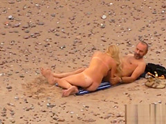 Voyeuring beach sex of my Niece