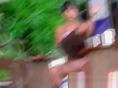 Thrilling beach voyeur scenes of sexy naked people