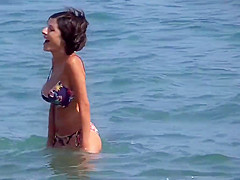hot beach teen