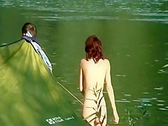 Nudists Sucking and Fucking By The River