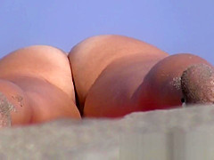 Some fun video we took in a nudist beach hidden cam