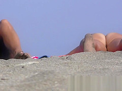 Some fun video we took in a nudist beach hidden cam