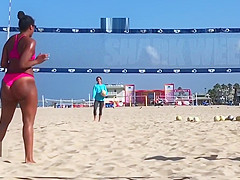 Beach Volleyball Big Ass