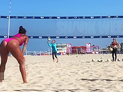 Beach Volleyball Big Ass
