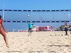 Beach Volleyball Big Ass
