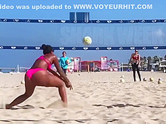 Beach Volleyball Big Ass