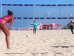 Beach Volleyball Big Ass