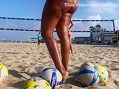 Beach Volleyball Big Ass