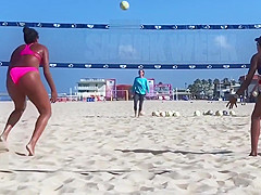 Beach Volleyball Big Ass