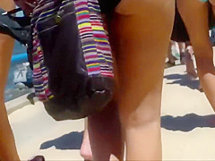 Candid Beach Bikini Butt Ass West Michigan Booty Sorority 2