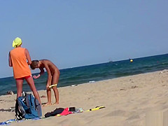 Hot Shaved pussy Milfs Nudist beach Voyeur SpyCamera Hidden
