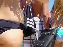 Candid Beach Bikini Butt Ass West Michigan Booty Sorority 1