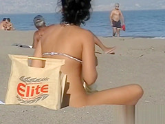 A voracious voyeur loves making videos on the nude beach