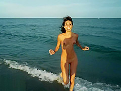 Sex on the Beach! We let a fan Watch - Nudist Amateur MySweetApple