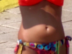 Cameltoe Bikini Sexy Girls beach Spy Hidden Camera Video HD