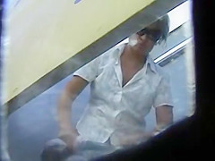 Hidden cam in beach cabin - 2