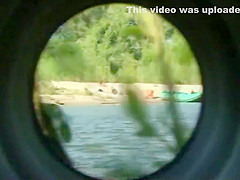 They sailed on a boat, and think that no one will see