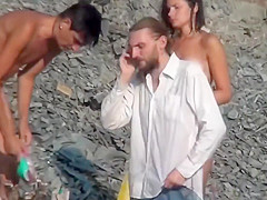 Nude Beach Shower