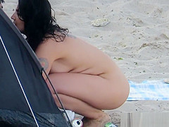 Nudist Milfs Beach Voyeur SPy Hidden Cam HD Video